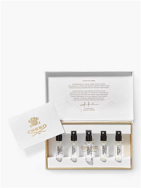 creed cologne sampler gift.